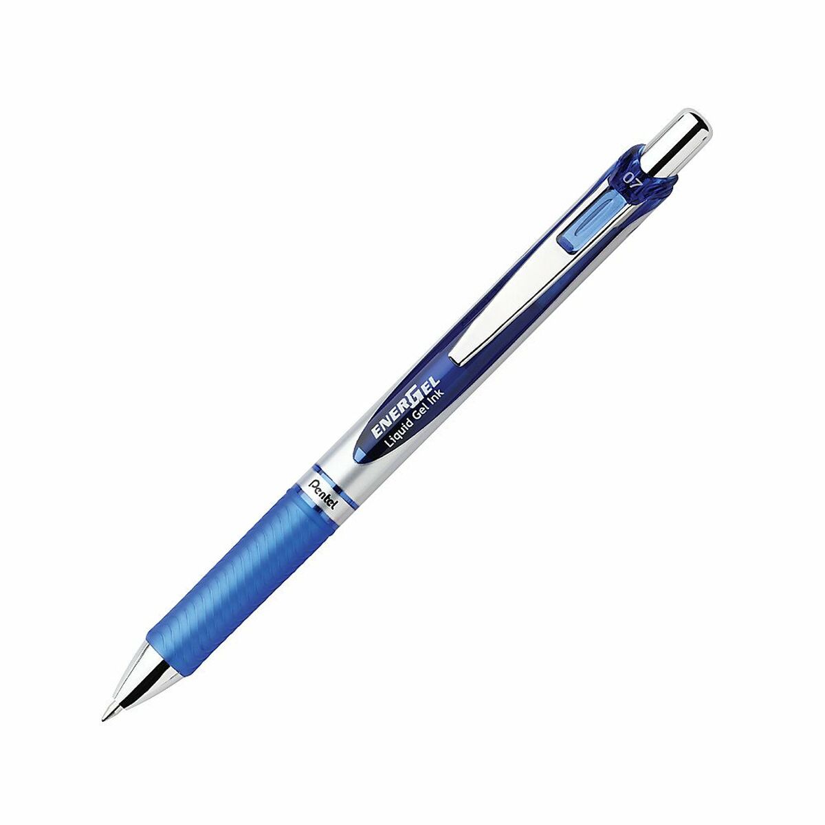 Pen Pentel Energel XM Klick 0.7 Blue 12 Units