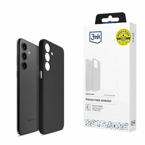 Case 3MK Silicone Case Samsung Galaxy A15 5G black