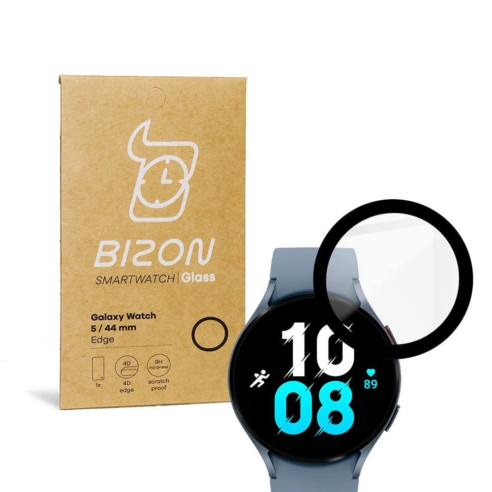 Bizon Glass Edge Samsung Galaxy Watch 5 / 6 44 mm black
