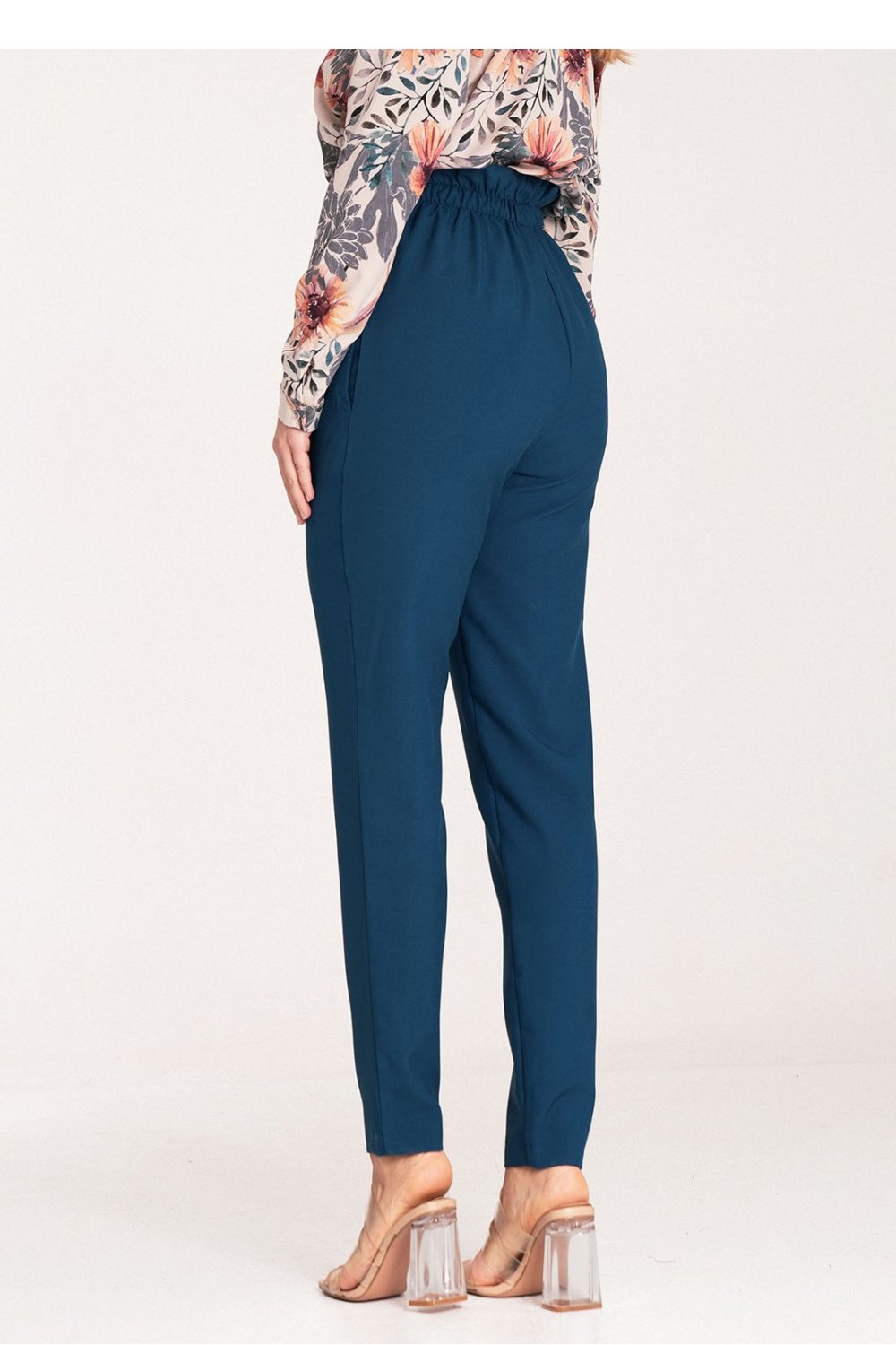  Women trousers model 204298 Figl  navy blue