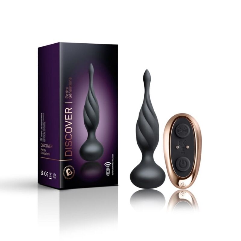 ROCKS OFF DISCOVER ANAL STIMULATOR BLACK