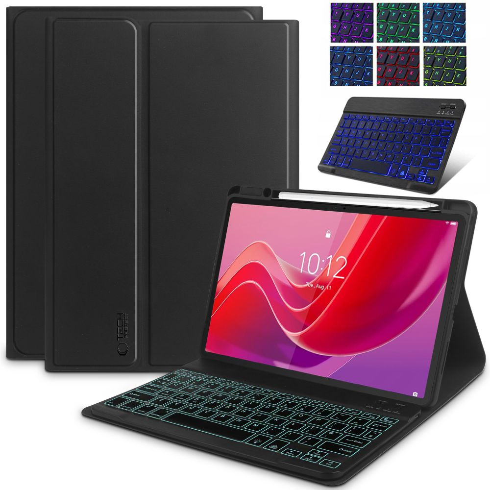 Tech-Protect SmartCase Pen + Keyboard Lenovo Tab M11 11.0 TB-330 Black