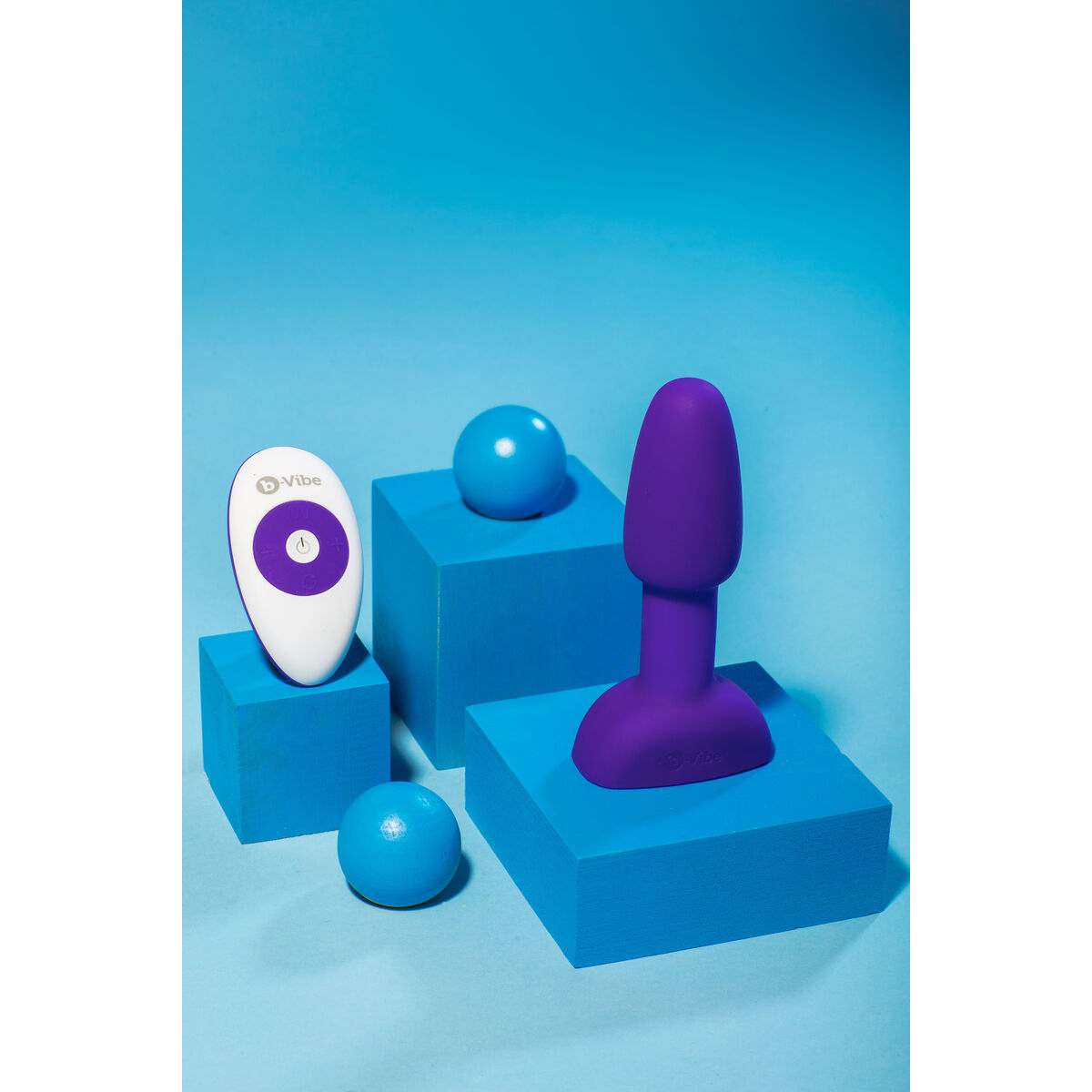 Small Purple Anal Rimming Plug B-Vibe 93044 Small Purple Anal Rimming Plug B-Vibe 93044