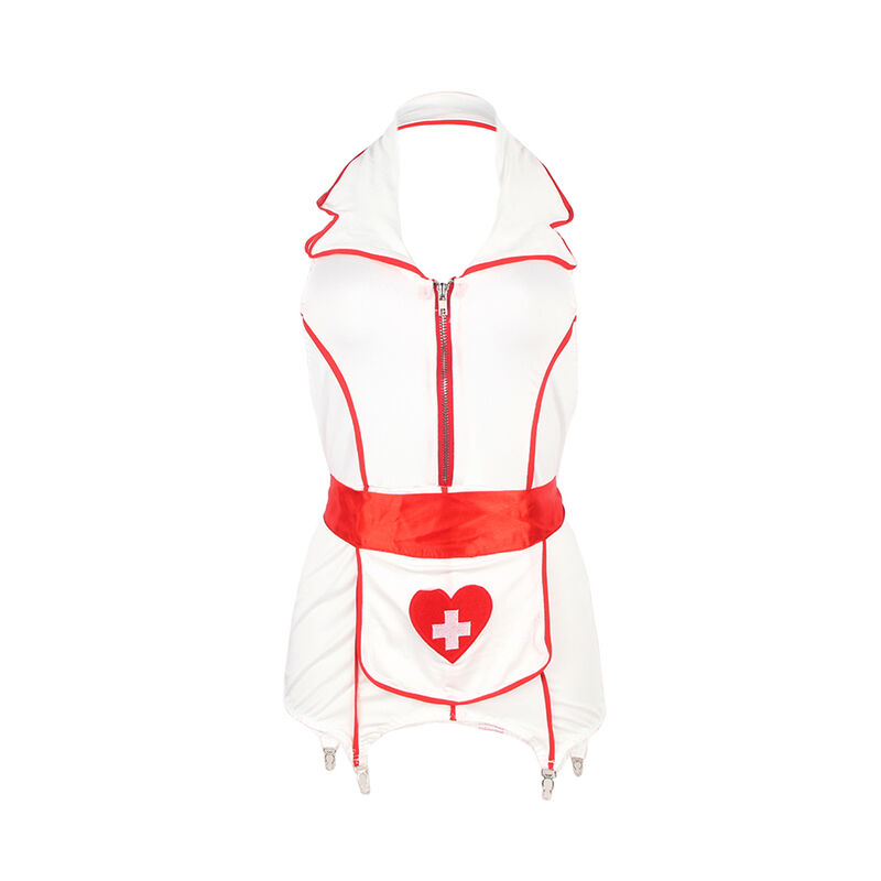 SUBBLIME - SEXY NURSE COSTUME DRESS S/M SUBBLIME - SEXY NURSE COSTUME DRESS S/M