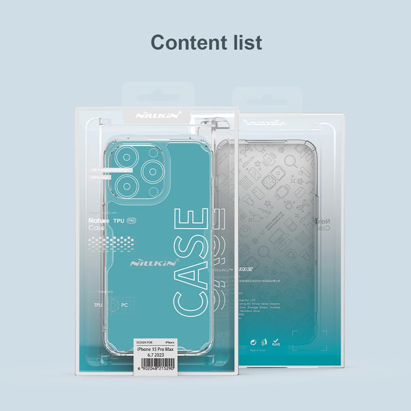 Nillkin Nature Pro Apple iPhone 15 Pro Max Clear