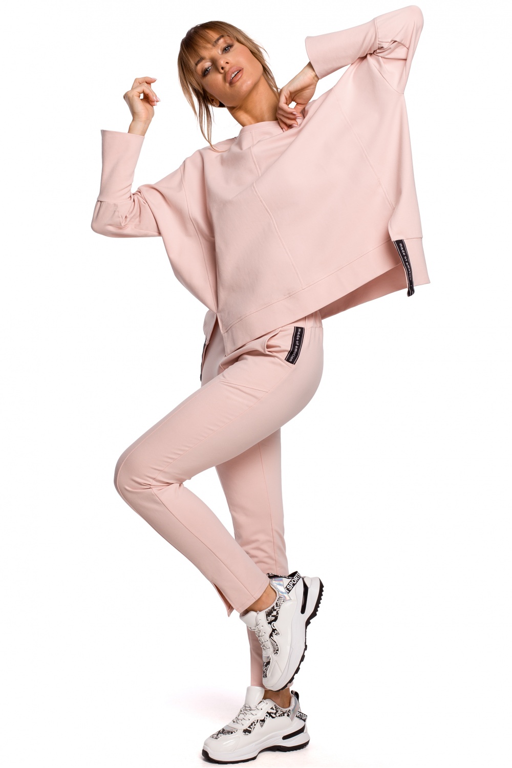  Trousers model 142272 Moe  pink