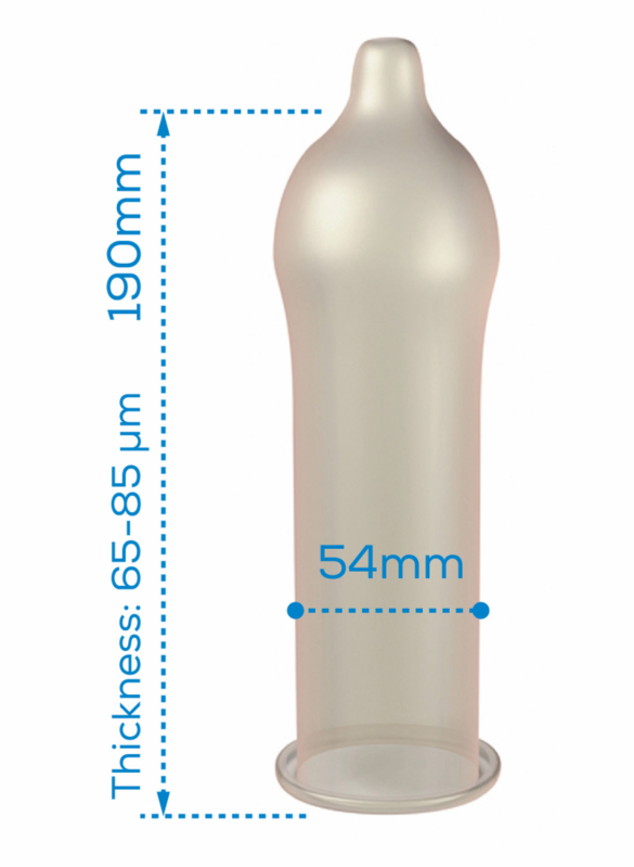 THROUGH CONDOM REGULAR RANGE 144 UNITS