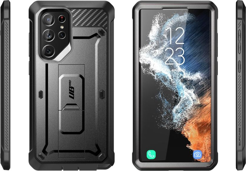 Supcase Unicorn Beetle Pro Samsung Galaxy S22 Ultra Black [2 SET]