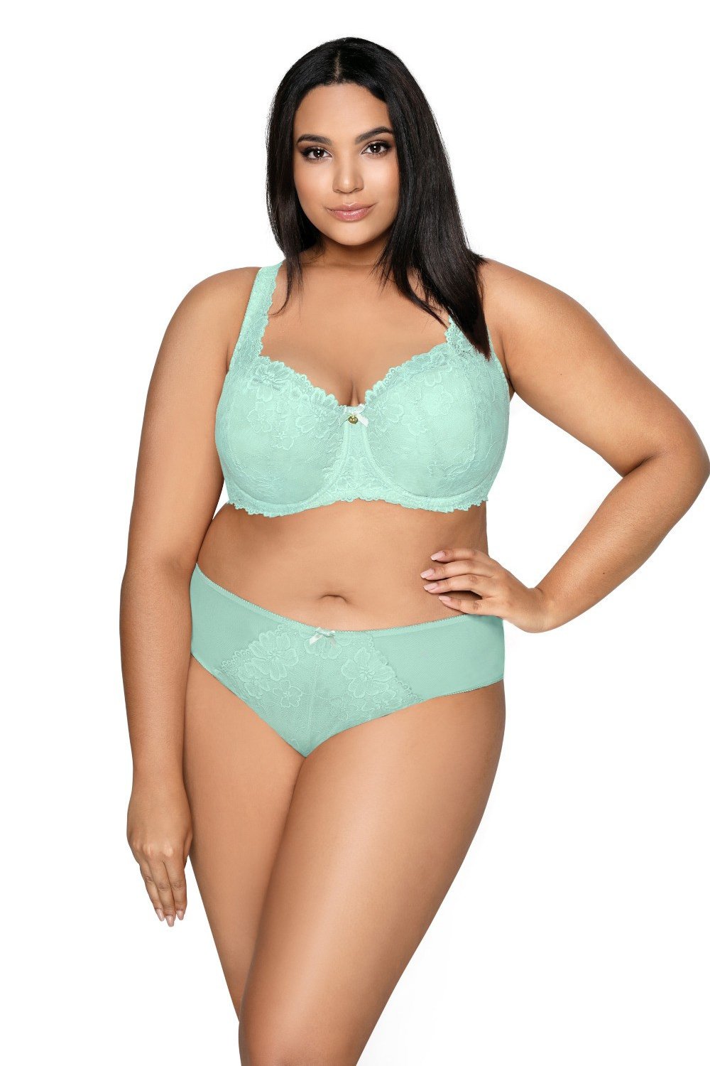  Padded bra model 204160 Mat  green