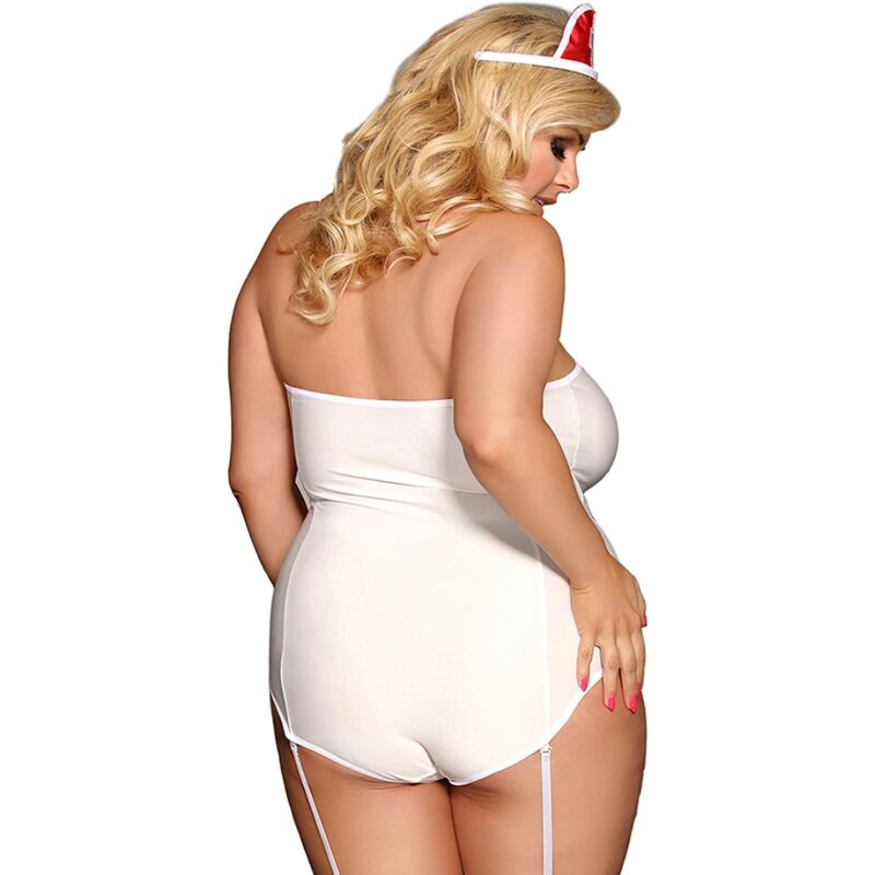 SUBBLIME - SEXY NURSE COSTUME WITH TEDDY L/XL