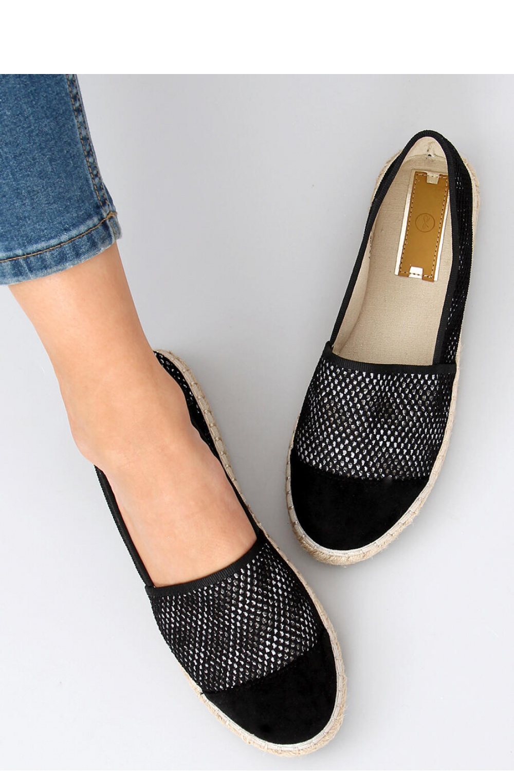 Espadrille model 165081 Inello black Ladies