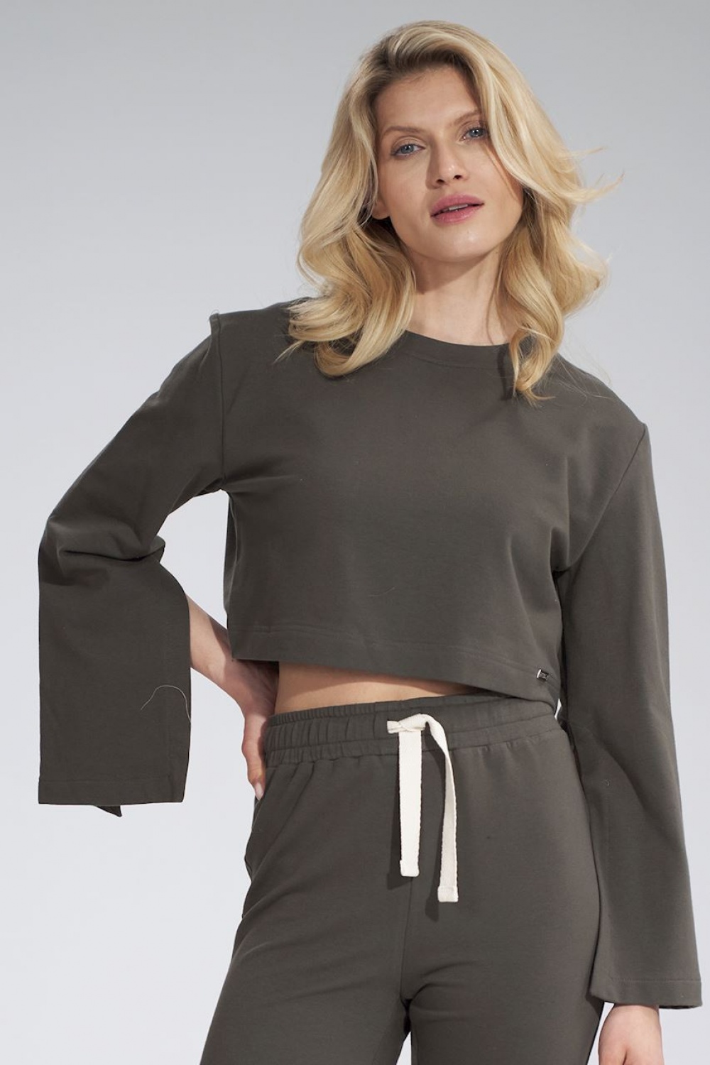  Sweatshirt model 155959 Figl  green