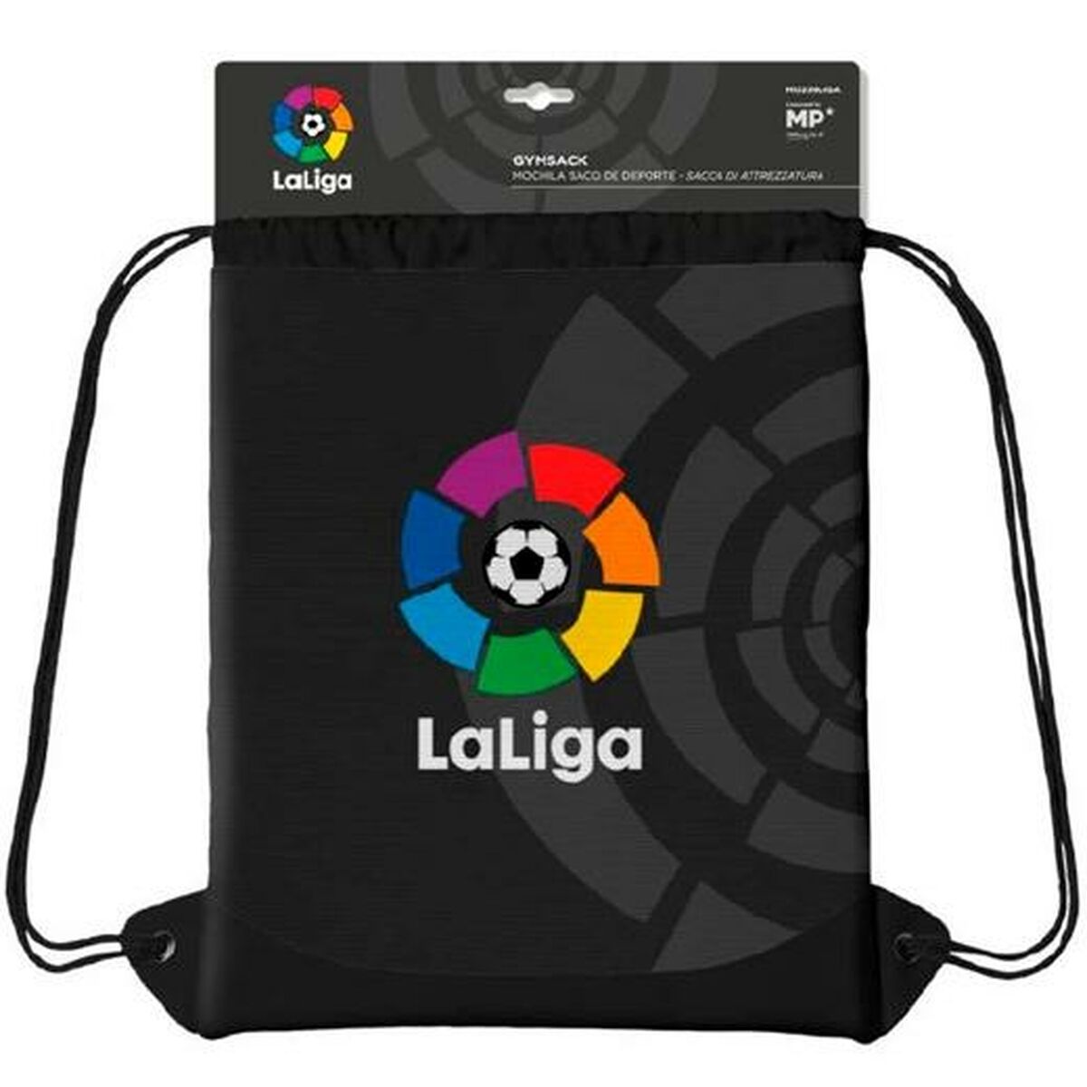 Sporttasche MP La Liga 35,5 x 45,5 cm Schwarz