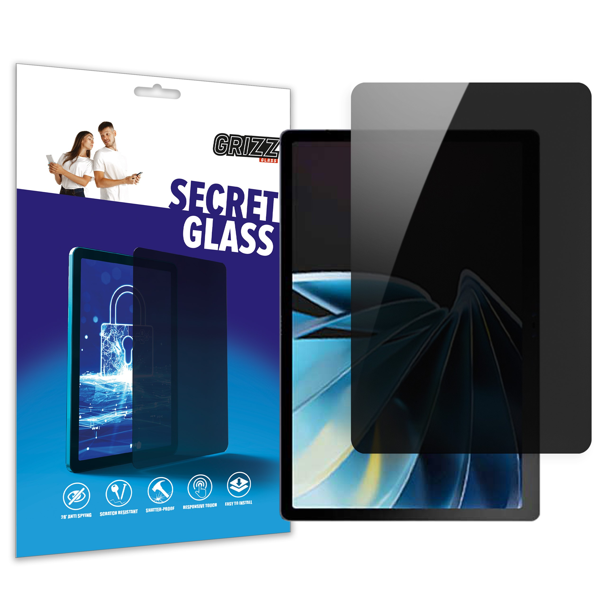 GrizzGlass SecretGlass ZTE Axon Pad 