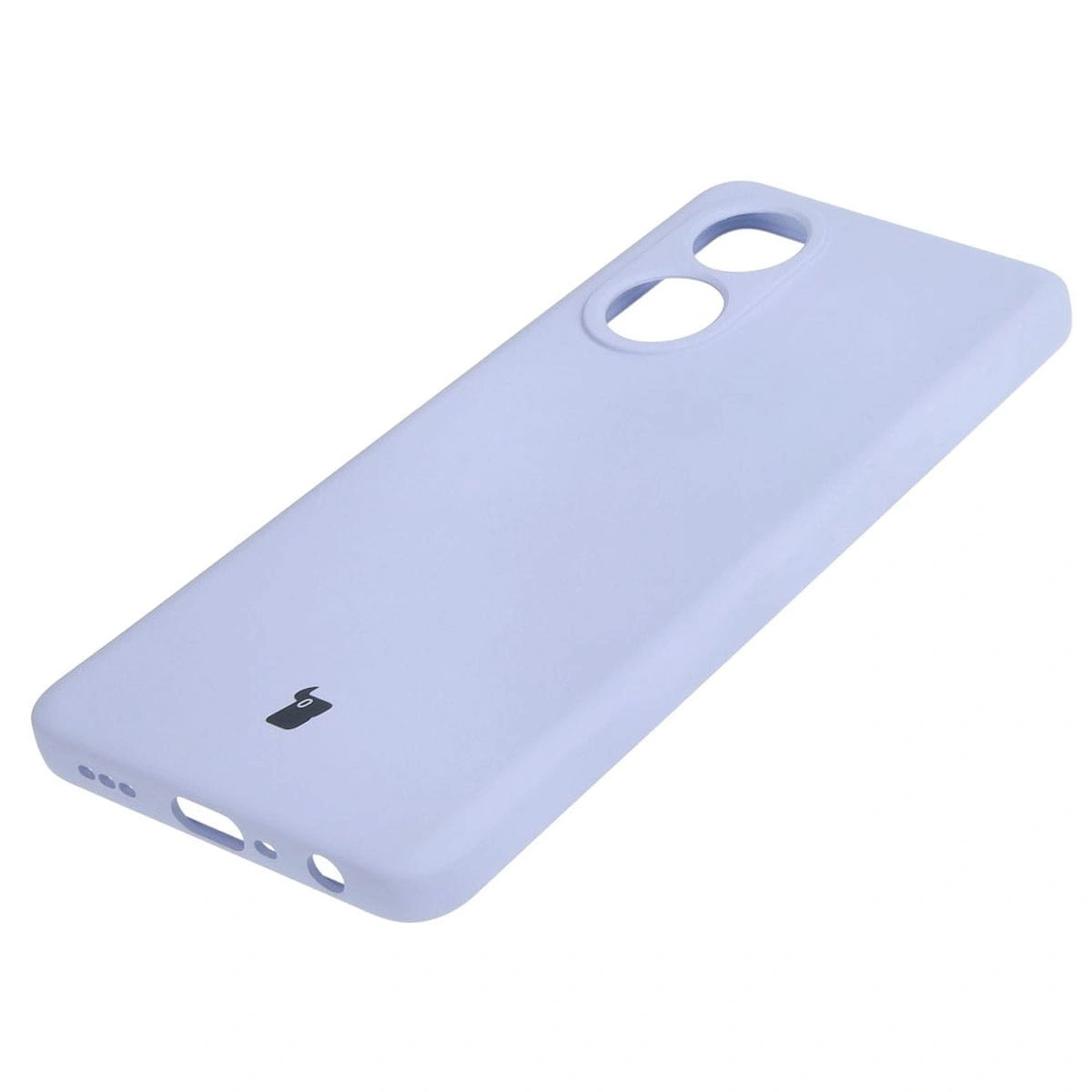 Bizon Case Silicone Oppo A58 4G light purple
