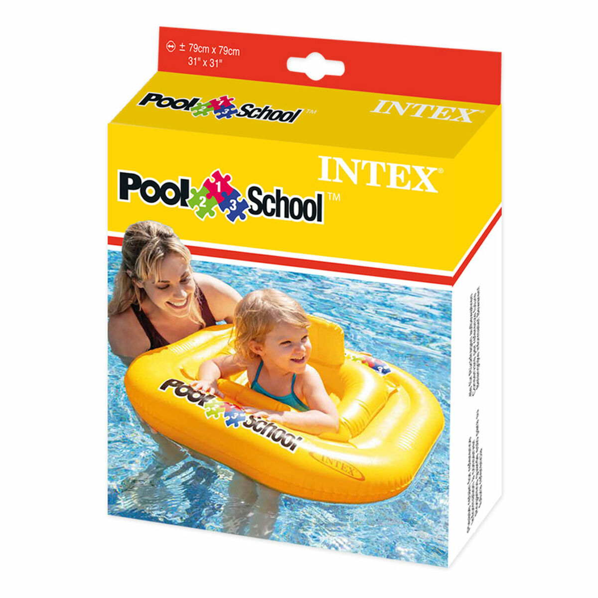 Baby float   Intex Step         Yellow 79 x 23 x 79 cm  