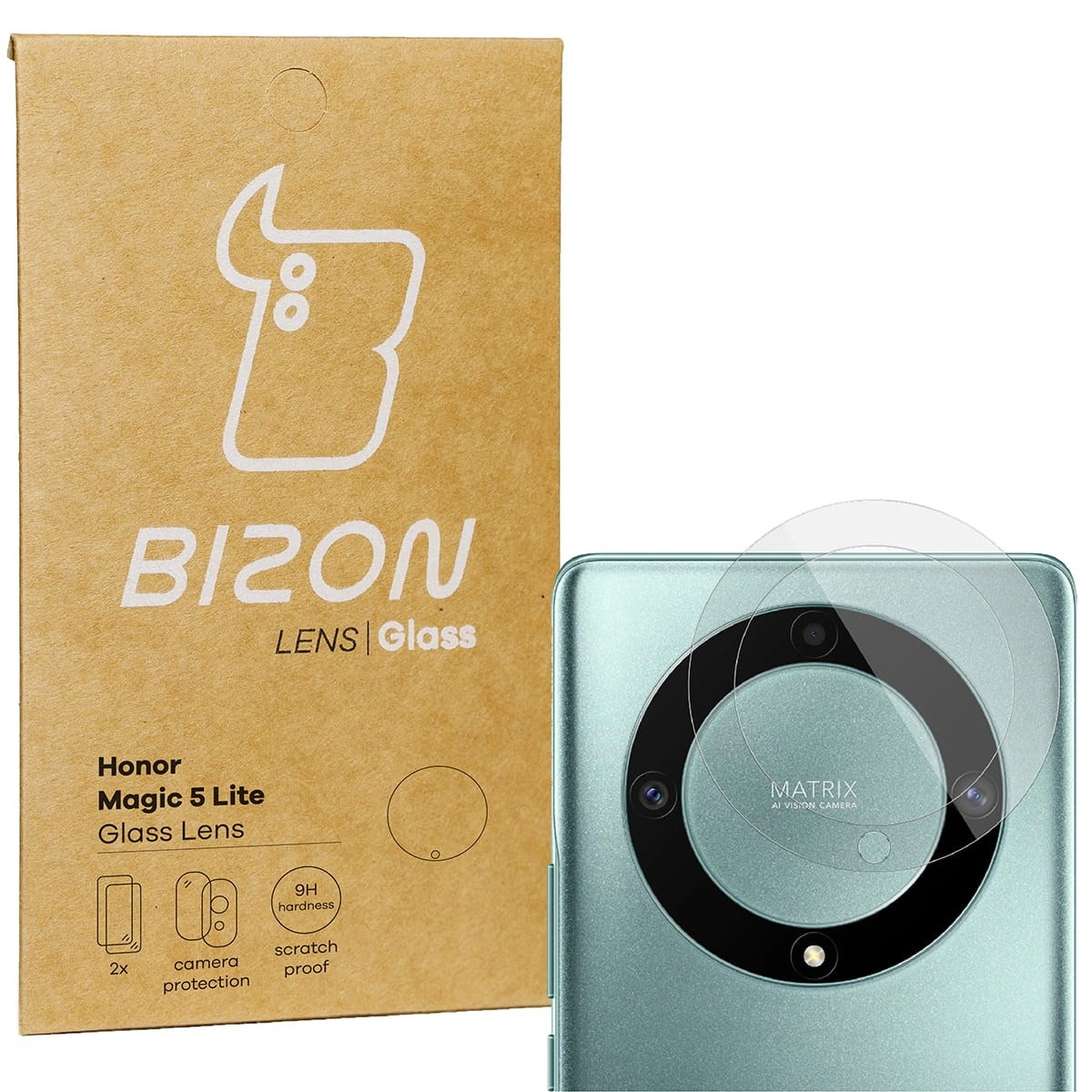 Bizon Glass Lens Honor Magic5 Lite [2 PACK]
