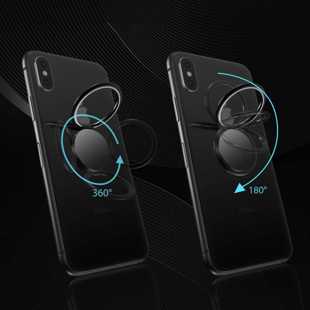 Tech-protect Magnetic Phone Ring Black