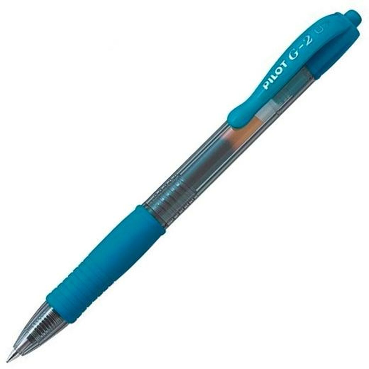 Gel-Stift Pilot G-2 türkis 0,4 mm (12 Stück)