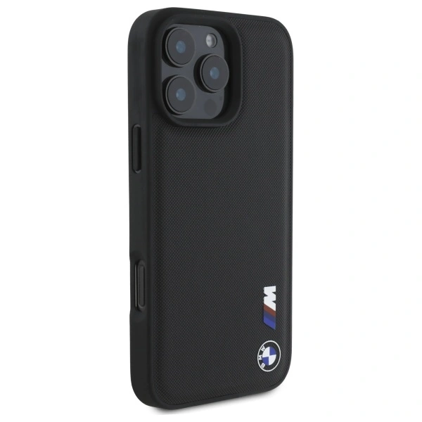 BMW BMHCP16X23PUSRK Apple iPhone 16 Pro Max hardcase Smooth Rubber Logo black