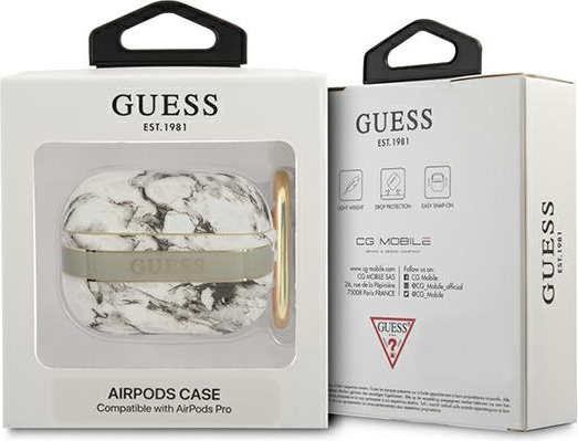 Guess GUAPHCHMAG Apple AirPods Pro grey Marble Strap Collection