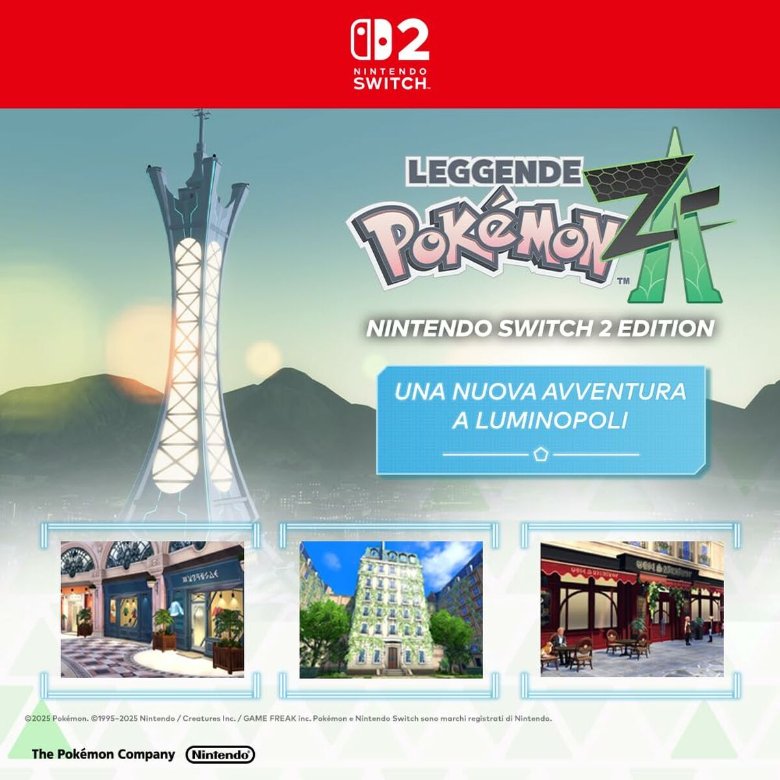 Nintendo Switch 2 Nintendo Pokémon Legends: Z-A Black