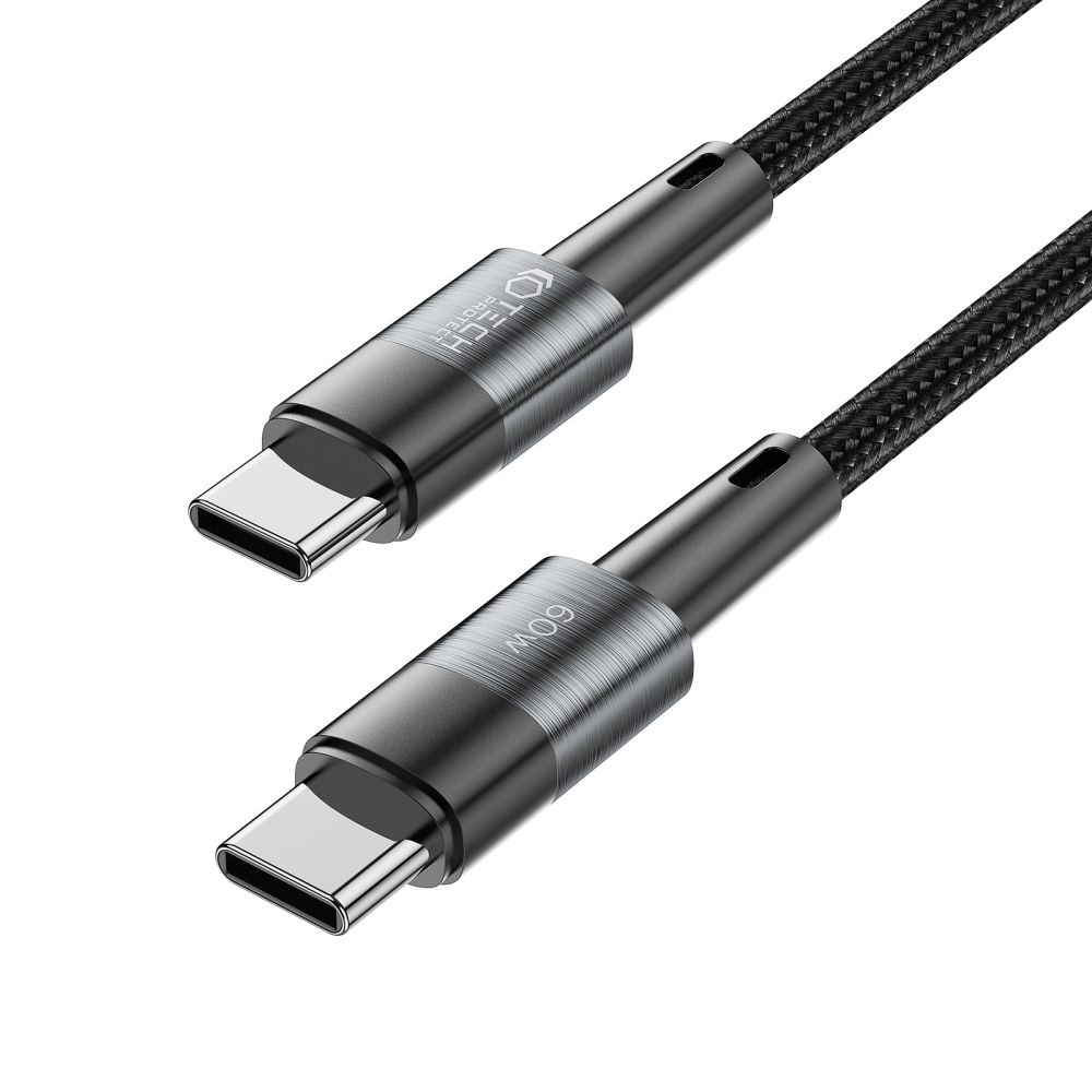 Tech-protect Ultraboost USB-C/USB-C Cable PD 60W 3A 200cm Grey