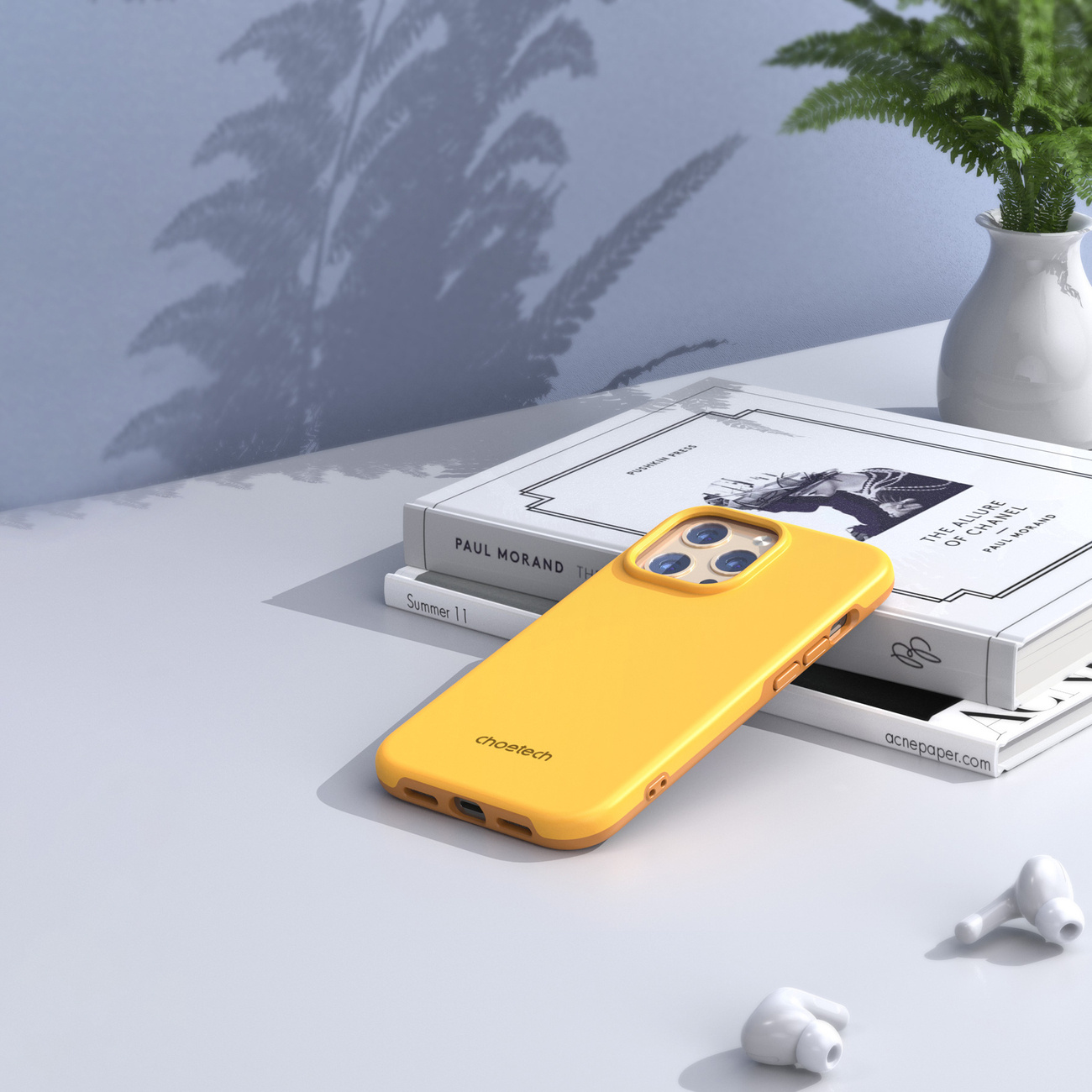 Choetech PC0114-MFM-YE MFM Anti-drop Apple iPhone 13 Pro Max orange