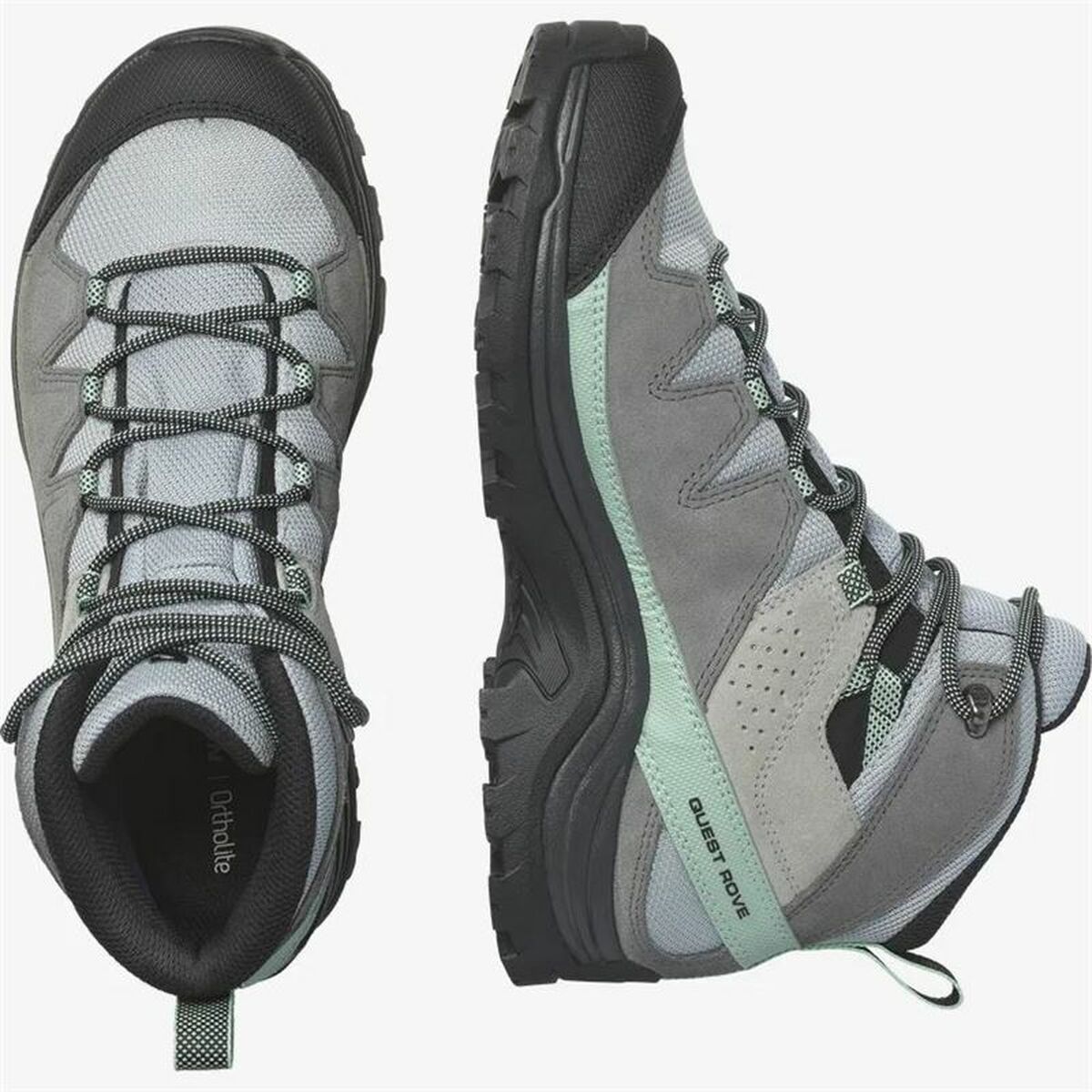 Hiking Boots Salomon Quest Rove Gore-Tex Lady Grey