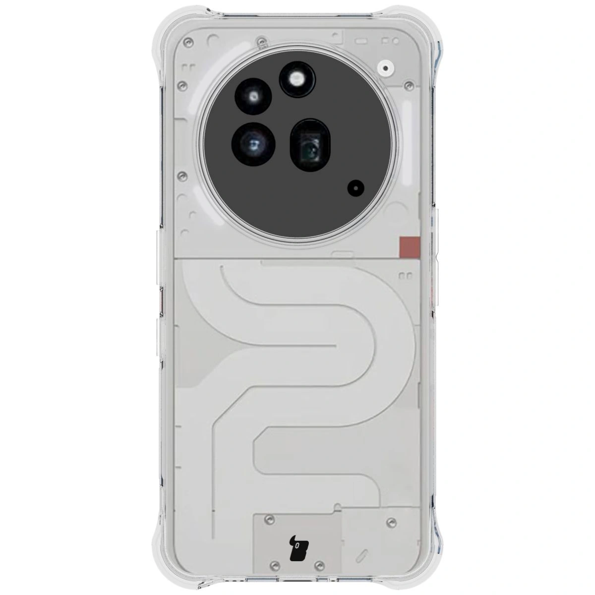 Elastyczne etui Bizon Case Salpa do Nothing Phone (3a) Pro przezroczyste