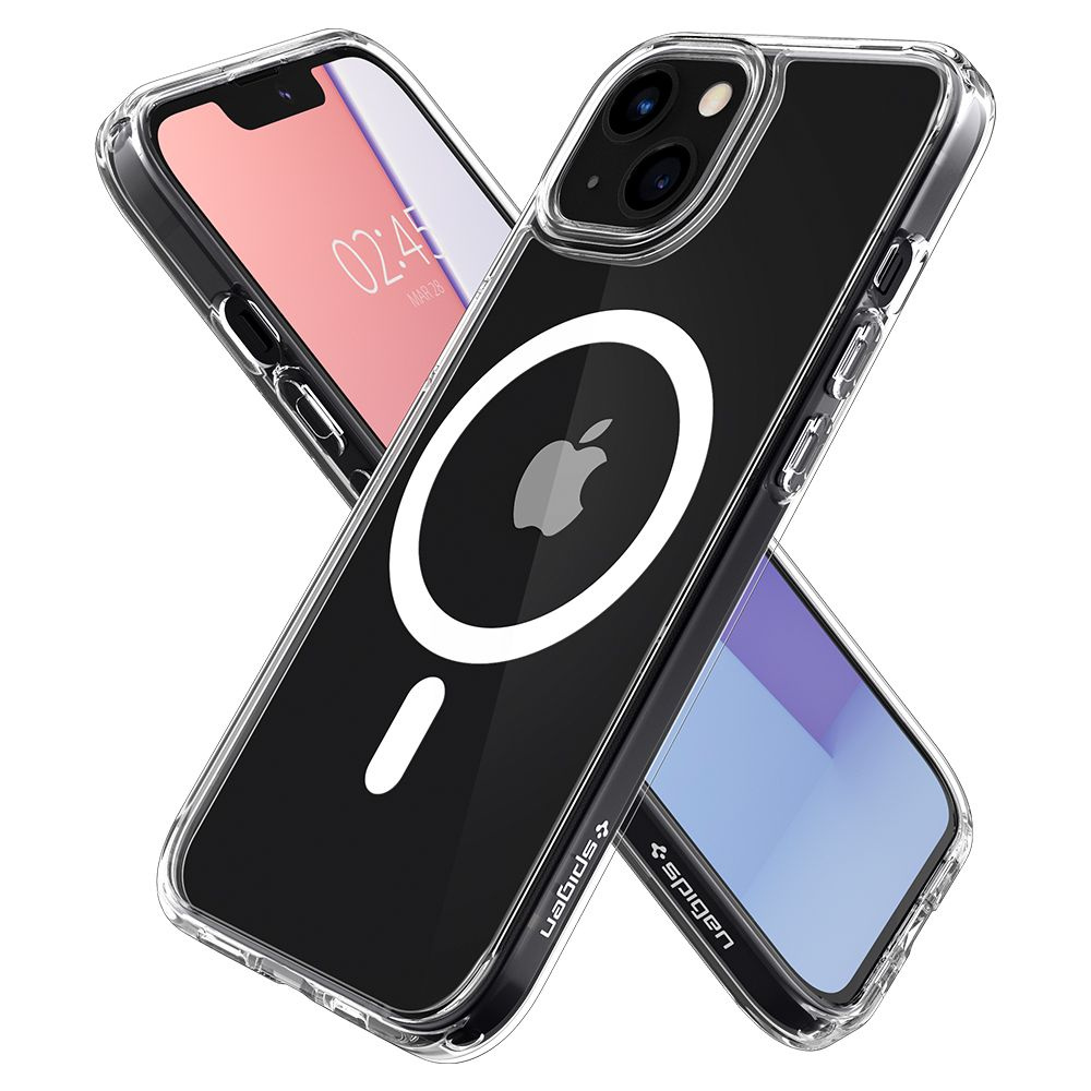 Etui Spigen Ultra Hybrid Mag MagSafe Apple iPhone 13 White