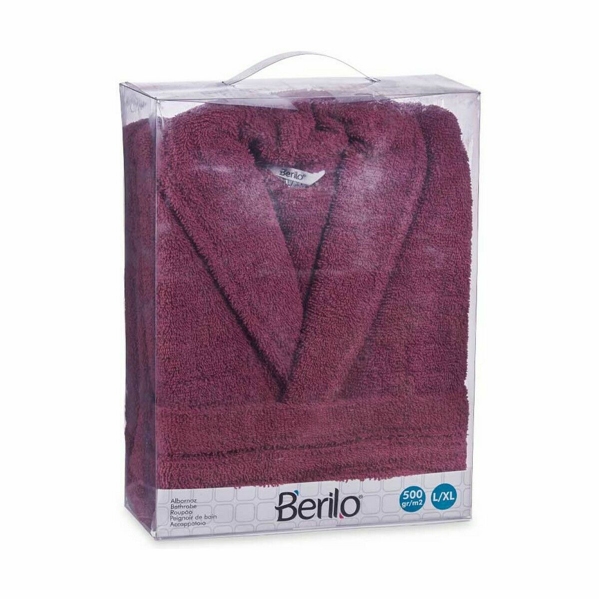 Dressing Gown L/XL Red (6 Units)