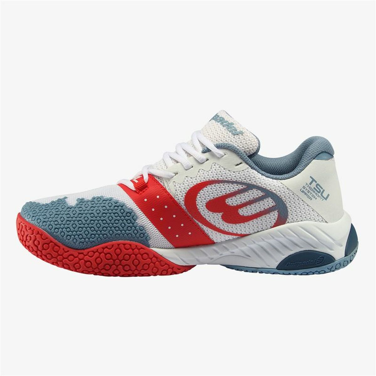 Adult's Padel Trainers Bullpadel Beker 23V White Men Adult's Padel Trainers Bullpadel Beker 23V White Men
