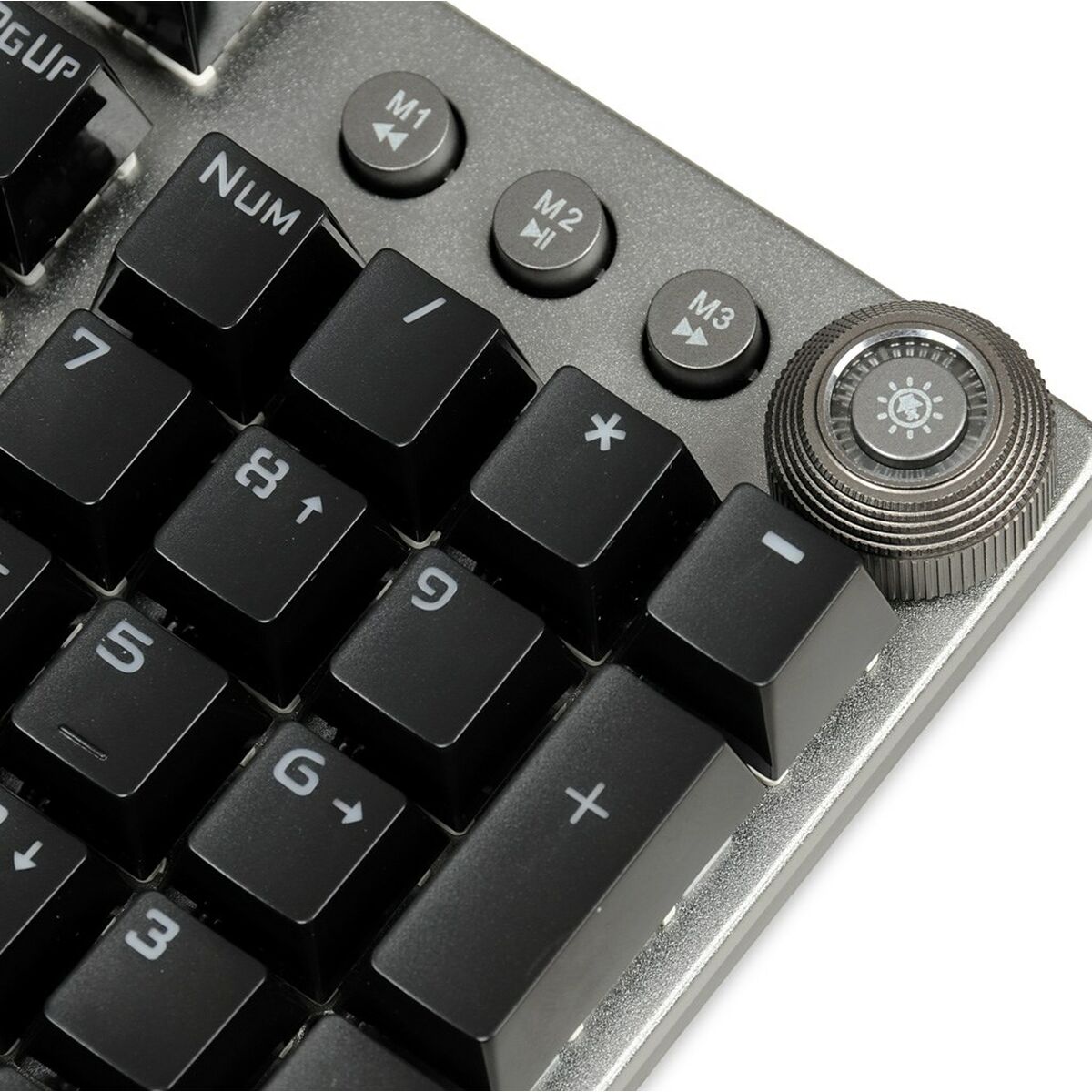 Keyboard Ibox AURORA K-4 Black Black/Silver QWERTY Keyboard Ibox AURORA K-4 Black Black/Silver QWERTY
