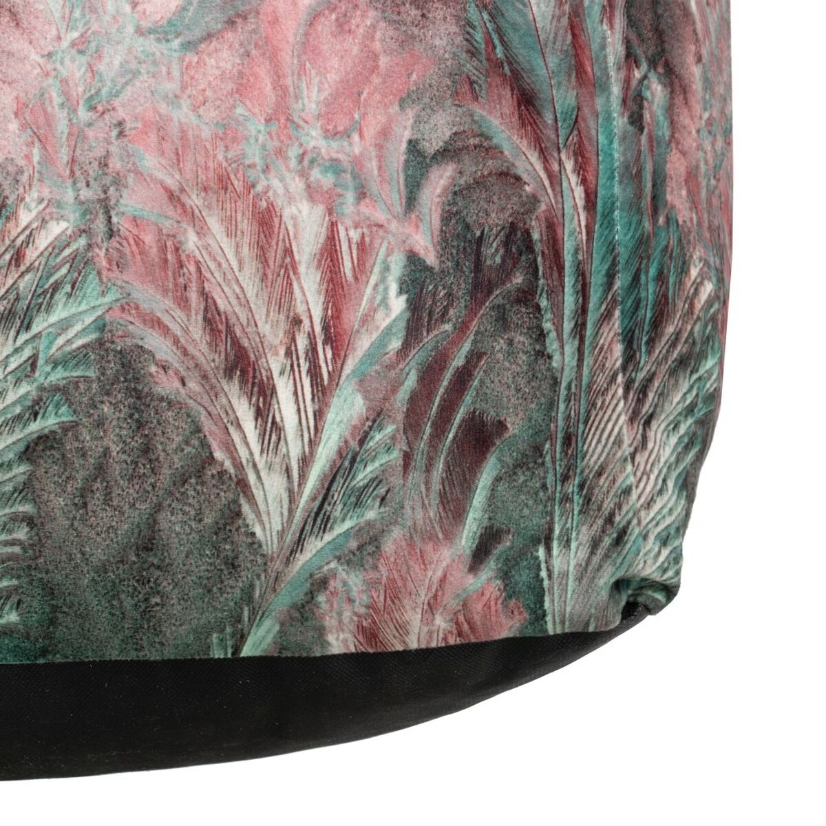 Pouffe Feathers Polyester 60 x 60 x 30 cm