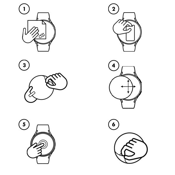 GrizzGlass HybridGlass Samsung Galaxy Watch7 40mm