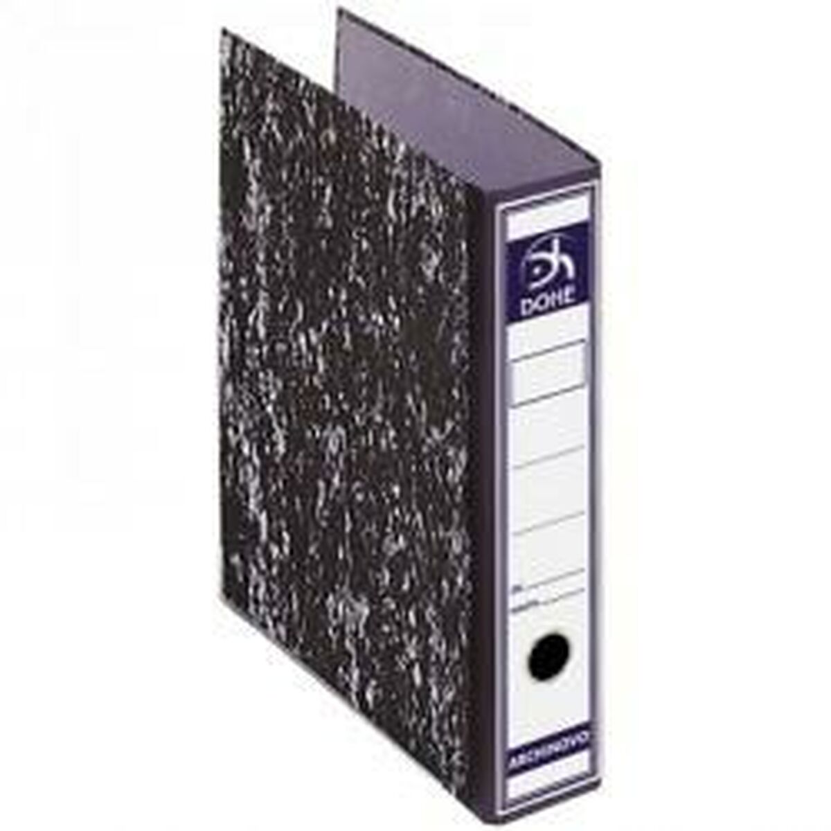 Refillable storage binder DOHE Black 28,7 x 35 x 7,5 cm (20 Units)