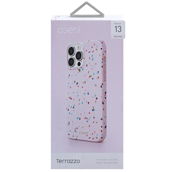 UNIQ Coehl Terrazzo Apple iPhone 13 Pro Max blush pink