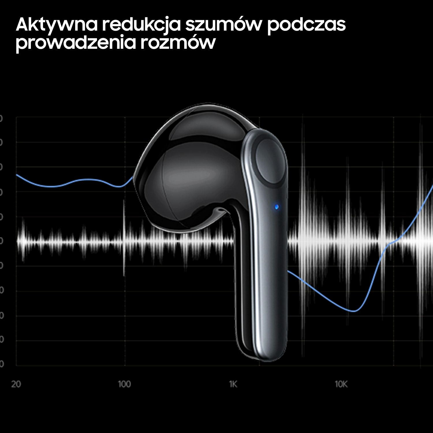 USAMS Earphones Bluetooth 5.1 TWS XH Series Dual mic blue BHUXH03