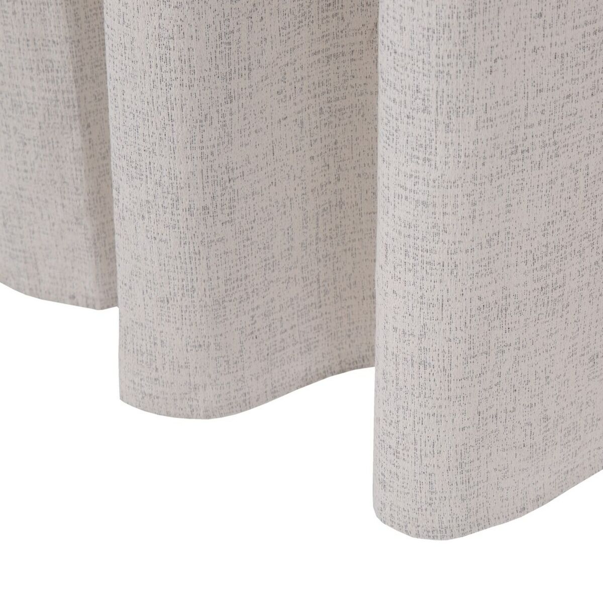 Curtain Beige Polyester Silver 100% cotton 140 x 260 cm