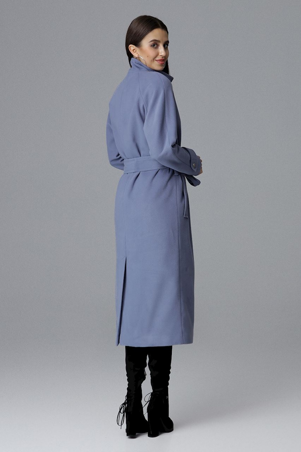 Coat model 124379 Figl blue Ladies