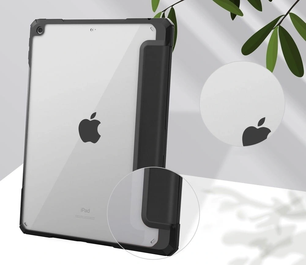 Bizon Case Tab Clear Matt Apple iPad 9/8/7 10.2 2021/2020/2019 black