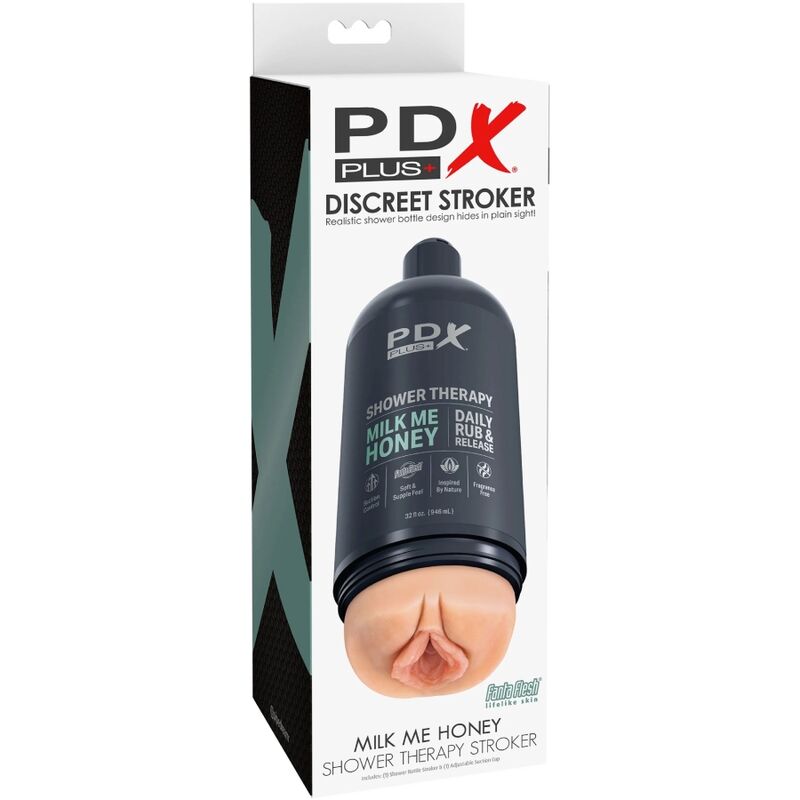 PDX PLUS - STROKER DISCREET DESIGN SHAMPOO BOTTLE MILK ME HONEY