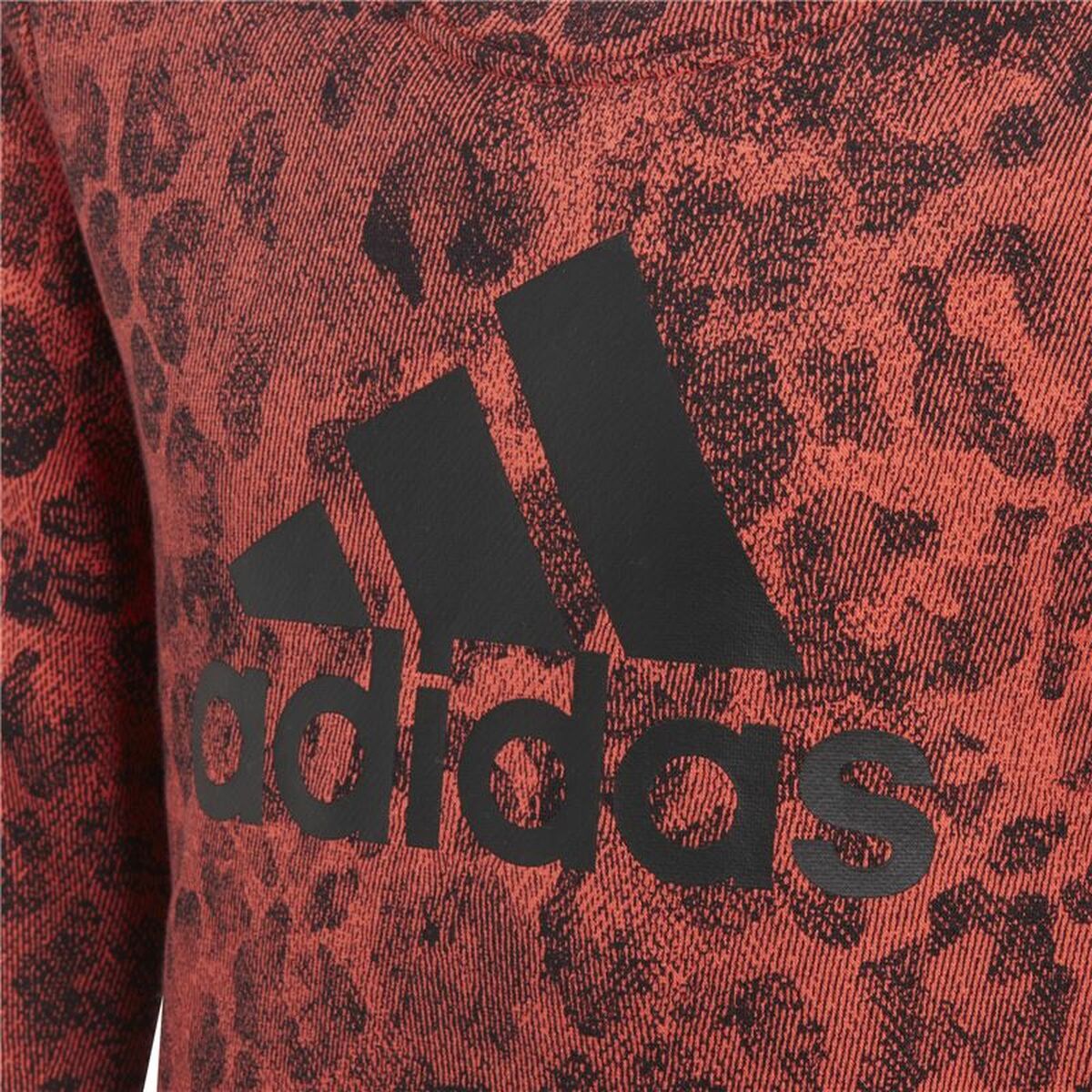 Hoodless Sweatshirt for Girls Adidas YG Crew Red