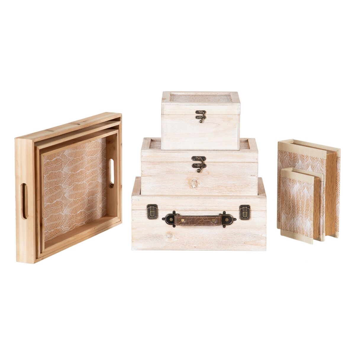 Chest 34,5 x 24 x 14 cm Rattan DMF