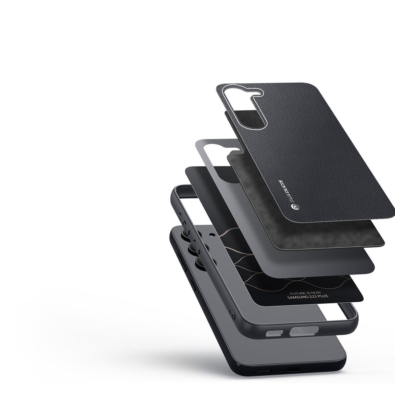Dux Ducis Fino Samsung Galaxy S23+ Plus black
