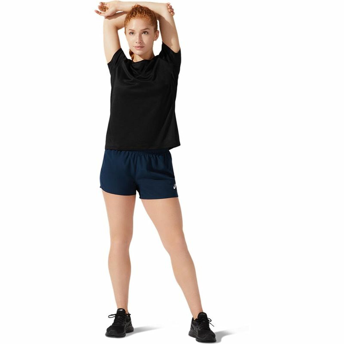 Women’s Short Sleeve T-Shirt Asics Core SS Black