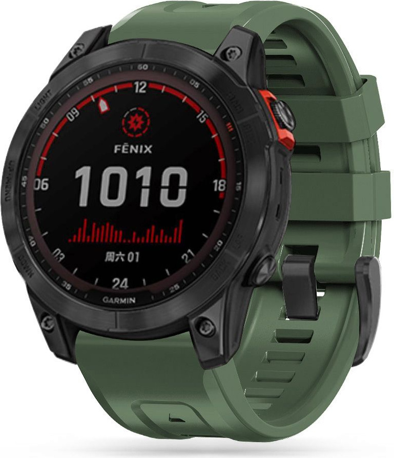 Tech-Protect Iconband Garmin Fenix 3/3 HR/5X/5X Plus/6X/6X Pro/7X Army Green