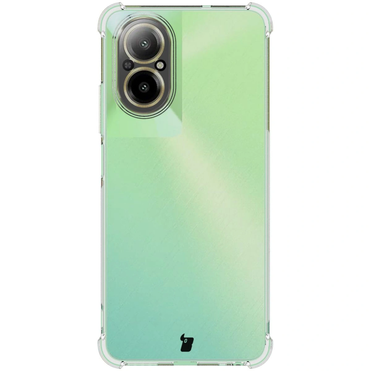 Bizon Case Clear Pack case + 2x screen glass Realme C67 4G clear