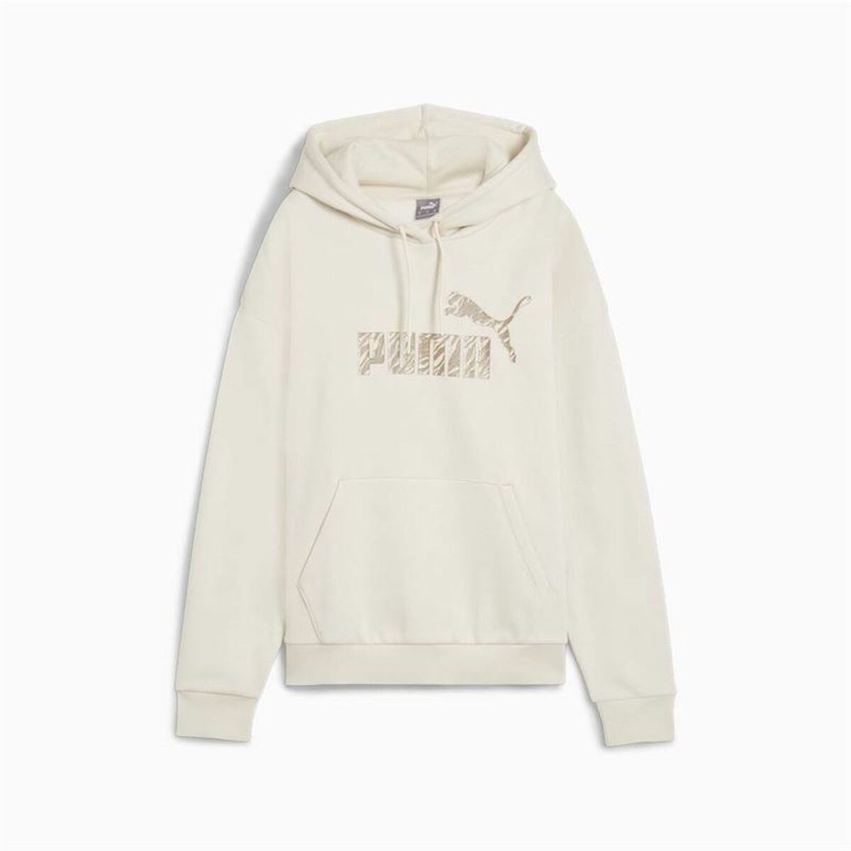 Women’s Hoodie Puma Essentials+ Animal Fl White
